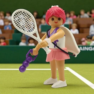 Cover Playmobil Series 12 Tenista 9242
