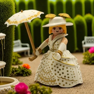 Cover Playmobil Series 12 Dama Victoriana 9242