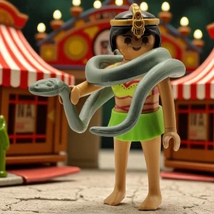 Cover Playmobil Series 07 Domadora de serpientes 5538