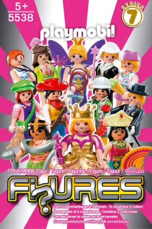 Playmobil Series 7 Niña Sobre 5538
