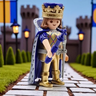 Cover Playmobil Series 07 Rey Medieval 5537