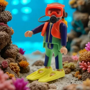 Cover Playmobil Series 07 Buceador 5537