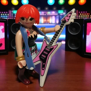 Cover Playmobil Series 08 Guitarrista 5597