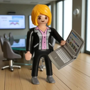Cover Playmobil Series 08 Emprendedora 5597