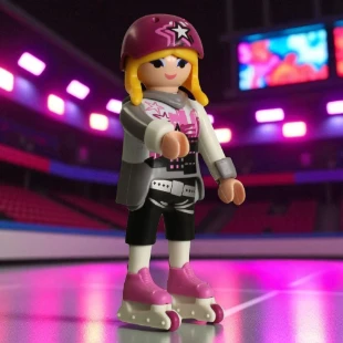 Cover Playmobil Series 08 Patinadora de Roller Derby 5597