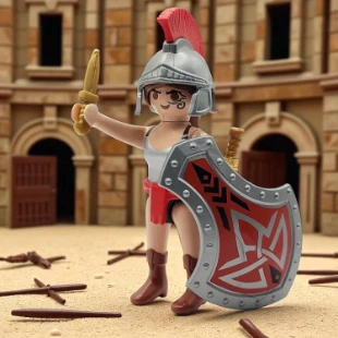 Cover Playmobil Series 08 Gladiadora 5597