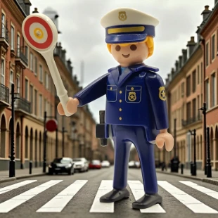 Cover Playmobil Series 08 Policia de Tránsito 5596