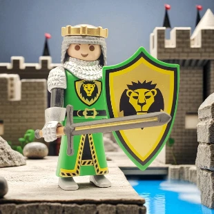 Cover Playmobil Series 08 Rey Medieval 5596
