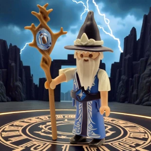 Cover Playmobil Series 08 Rey Azul 5596