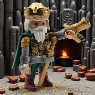 Cover Playmobil Series 09 Rey de los Enanos 5599