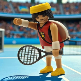 Cover Playmobil Series 09 Tenista 5599