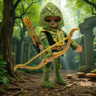 Cover Playmobil Series 10 Arquero Elfo 6840