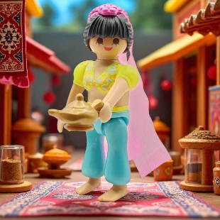 Cover Playmobil Series 11 Jazmín con Lámpara Maravillosa 9147