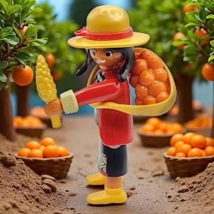 Cover Playmobil Series 11 Peruana 9147