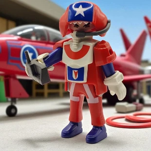 Cover Playmobil Series 11 Starfight 9146