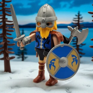 Cover Playmobil Series 11 Vikingo 9146