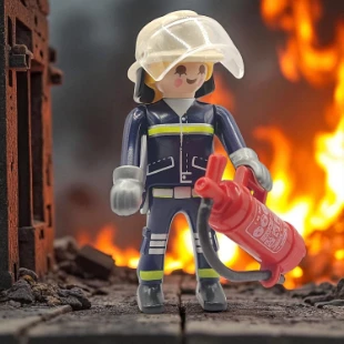 Cover Playmobil Series 13 Bombera 9333