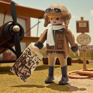 Cover Playmobil Series 13 Piloto Aviador 9332