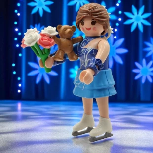 Cover Playmobil Series 14 Campeona de Patinaje 9444