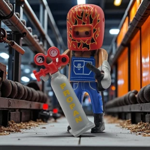 Cover Playmobil Series 14 Soldador 9443