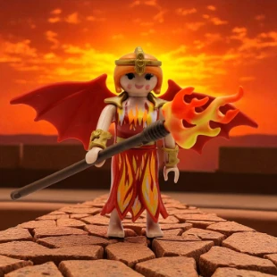 Cover Playmobil Series 15 Villana 70026