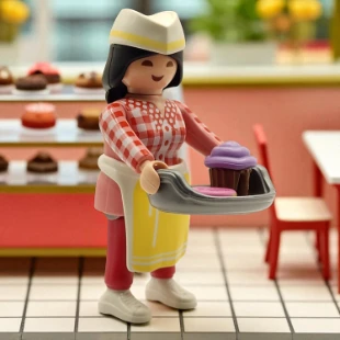 Cover Playmobil Series 15 Repostrera 70026