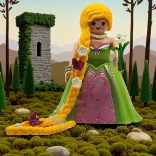 Cover Playmobil Series 15 Rapunzel 70026