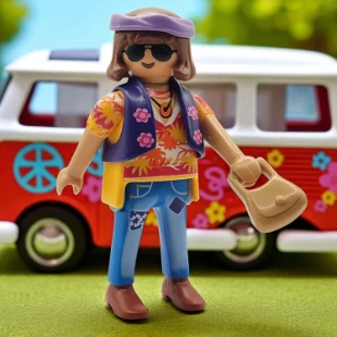 Cover Playmobil Series 15 Hippy 70025