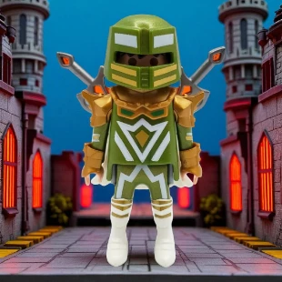 Cover Playmobil Series 15 Caballero Galáctico 70025