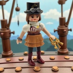 Cover Playmobil Series 16 Steampunk 70160