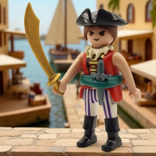 Cover Playmobil Series 16 Pirata 70160