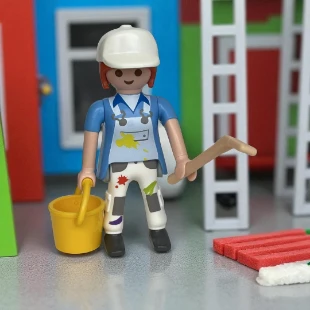 Cover Playmobil Series 16 Pintora 70160