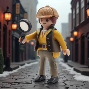 Cover Playmobil Series 16 Detective 70160