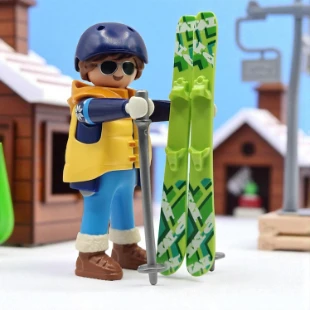 Cover Playmobil Series 16 Esquiador 70159