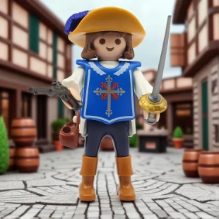 Cover Playmobil Series 16 Mosquetero 70159