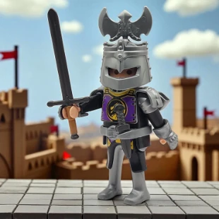 Cover Playmobil Series 16 Caballero Medieval 70159