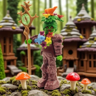 Cover Playmobil Series 17 Hada Reina Del Bosque 70243