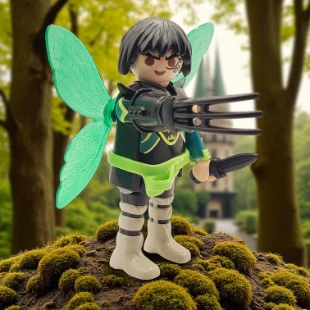 Cover Playmobil Series 17 Guerrero Hada 70242
