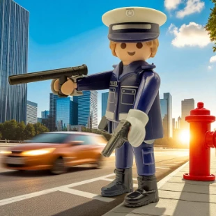 Cover Playmobil Series 17 Policia 70242