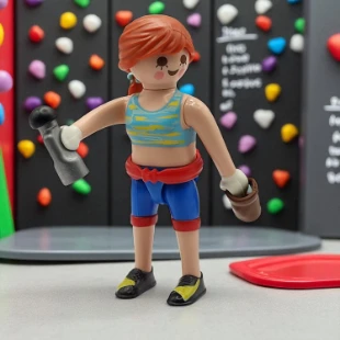 Cover Playmobil Series 18 Escaladora 70370