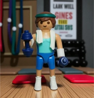 Cover Playmobil Series 18 Fitness 70369