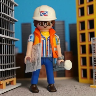Cover Playmobil Series 18 Ingeniero Civil 70369