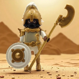 Cover Playmobil Series 18 Guerrero Nubio 70369