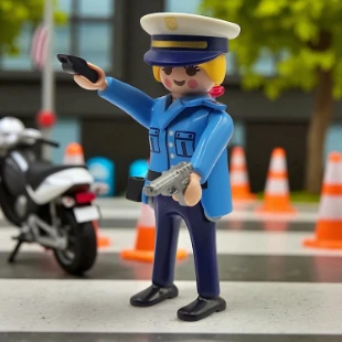 Cover Playmobil Series 19 Policia 70566
