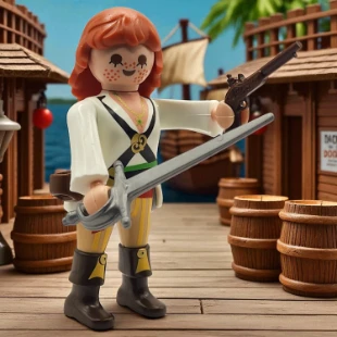 Cover Playmobil Series 19 Pirata 70566