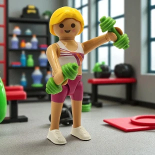 Cover Playmobil Series 19 Fitness 70566