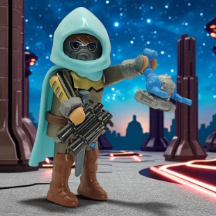 Cover Playmobil Series 19 Guerrero Galáctica 70566