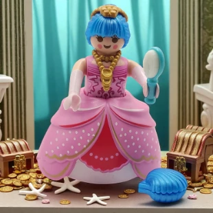 Cover Playmobil Series 19 Reina 70566