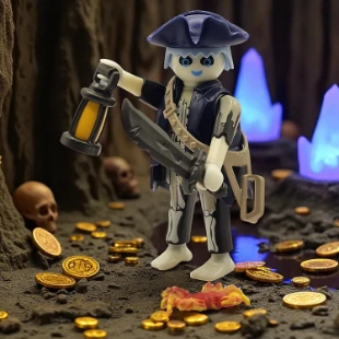 Cover Playmobil Series 19 Pirata Fantasma 70565