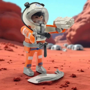 Cover Playmobil Series 19 Astronauta 70565